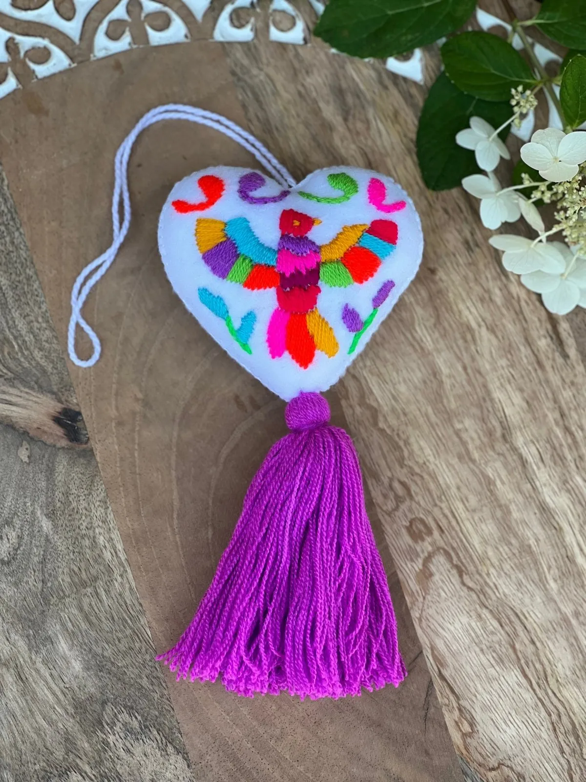 Pompon Otomi Keychain