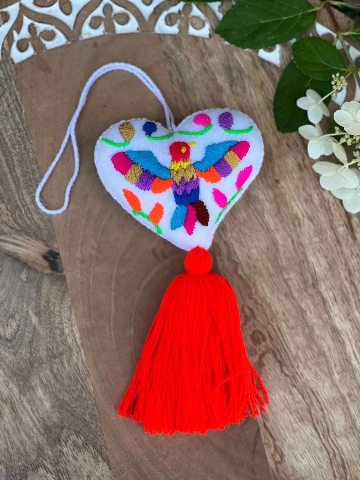 Pompon Otomi Keychain