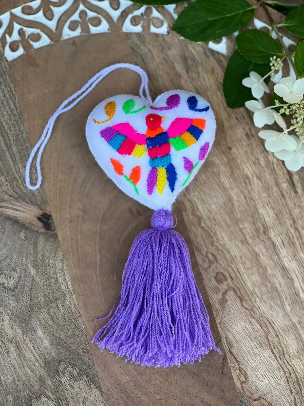 Pompon Otomi Keychain