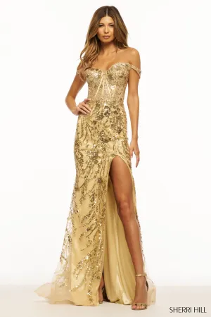 Prom Dress 56101 | Gold