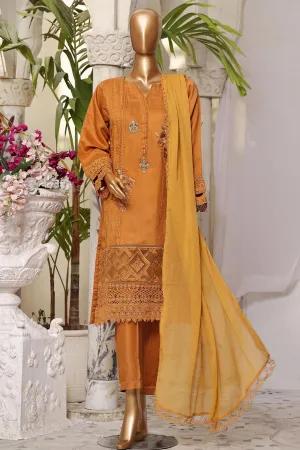 Rania By Sada Bahar Stitched 3 Piece Luxury Viscose Collection'2024-VCK-Golden