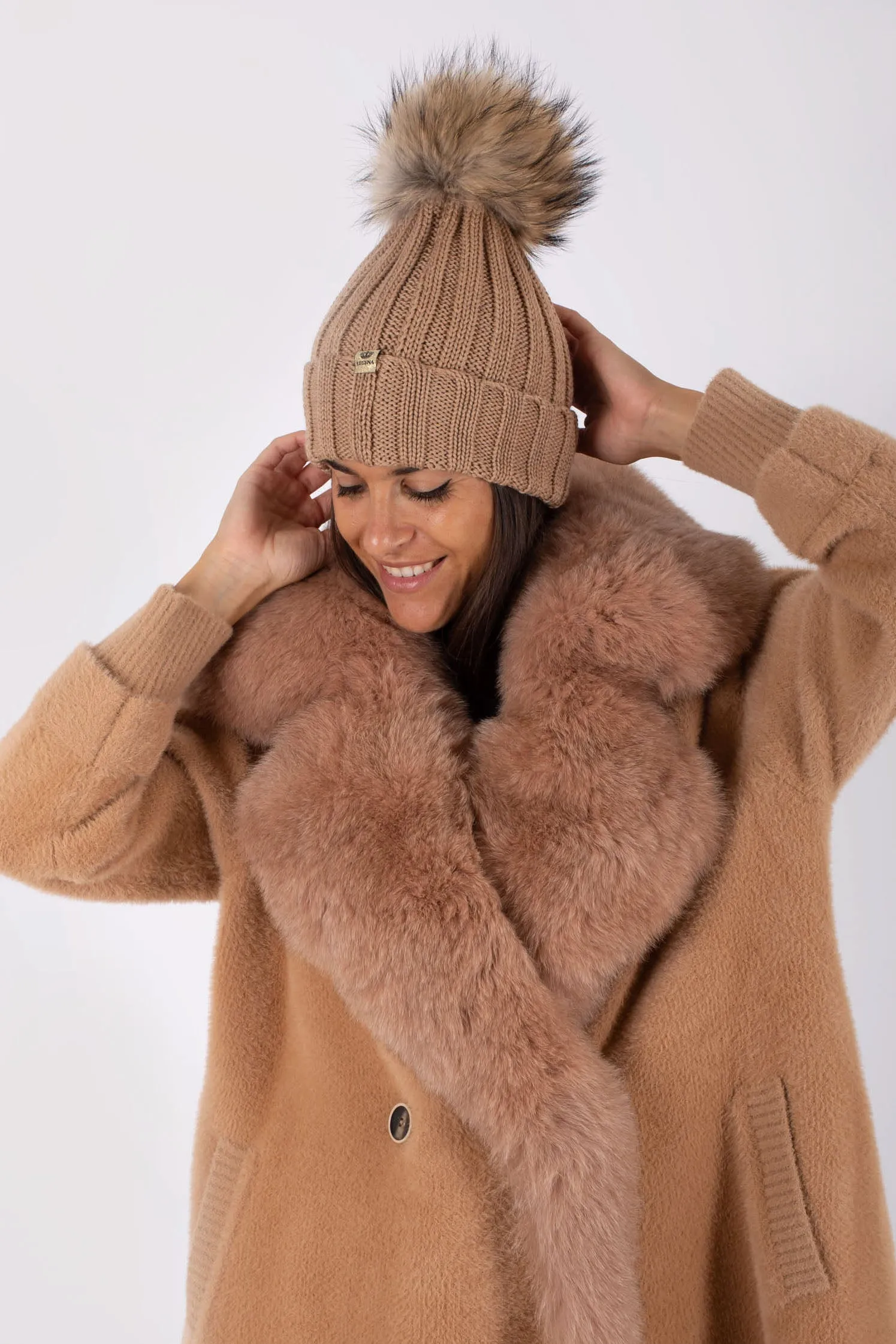 Regina Cuffia Coste Basic Fox Mur Marrone Donna