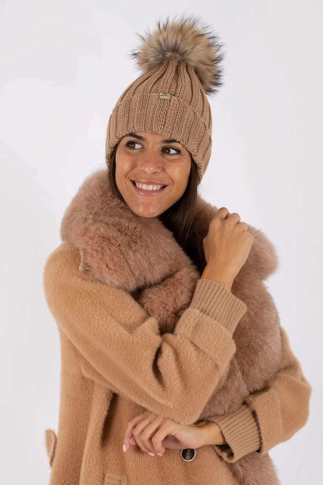 Regina Cuffia Coste Basic Fox Mur Marrone Donna