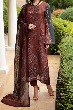 Riwayat By Ramsha Unstitched 3 Piece Luxury Lawn Vol-09 Collection'2024-Y-906
