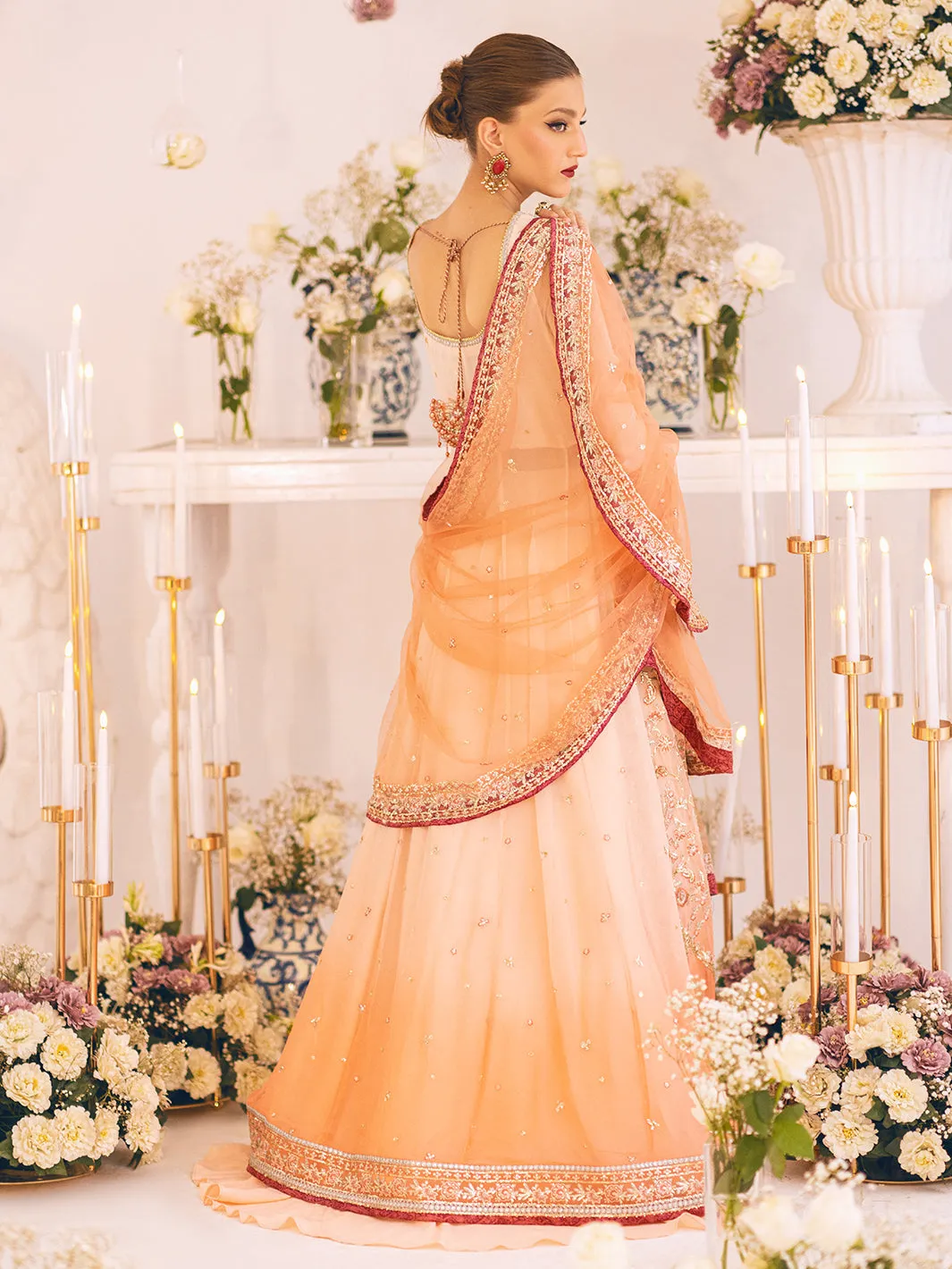 Roheenaz Sawariya Luxury Kalidaar Chiffon Formal Collection – DN-01
