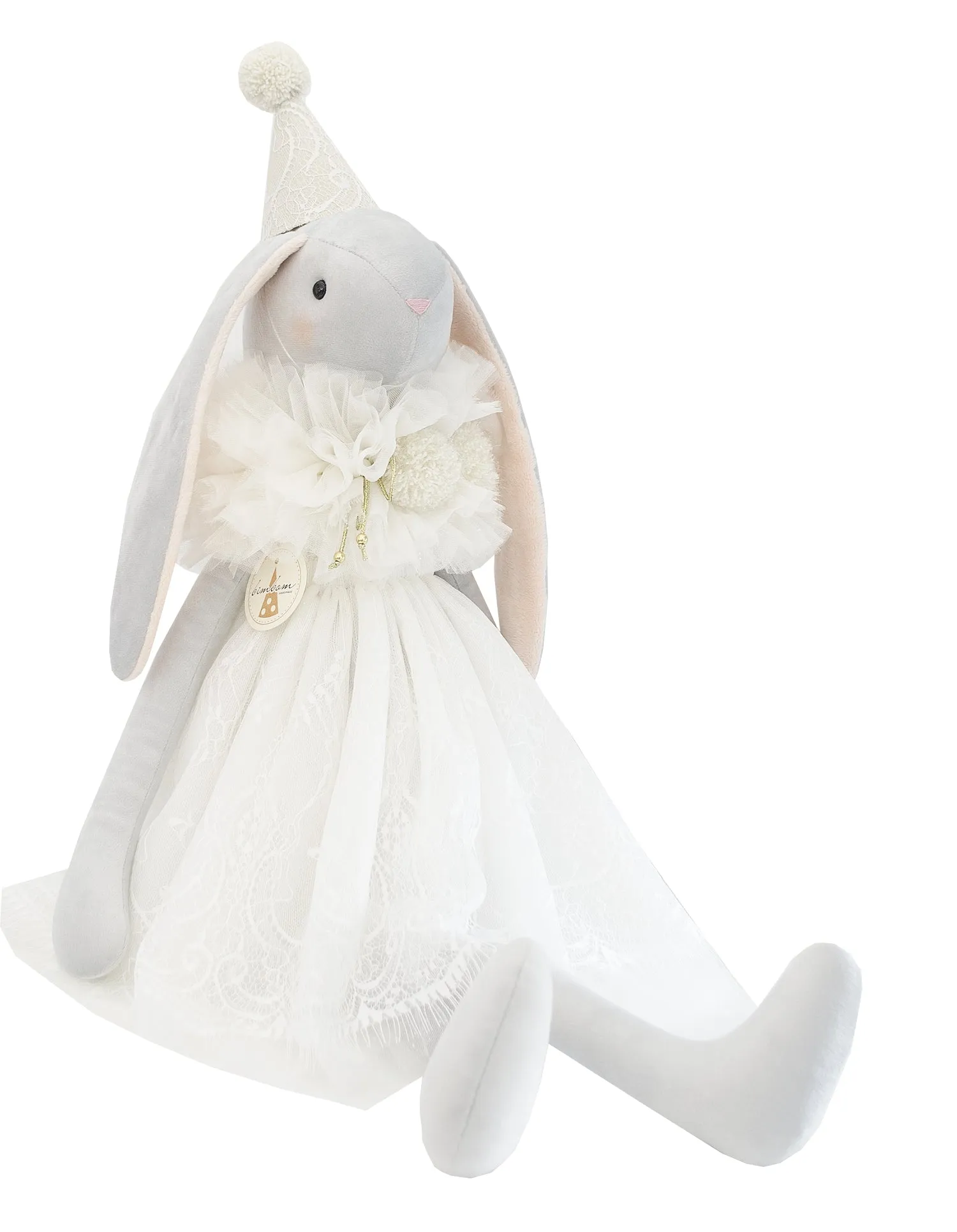 SARAH - FRENCH CALAIS LACE BIMBOM BUNNY