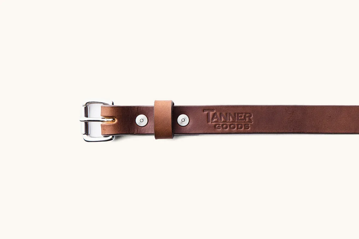 Skinny Standard Belt - Cognac