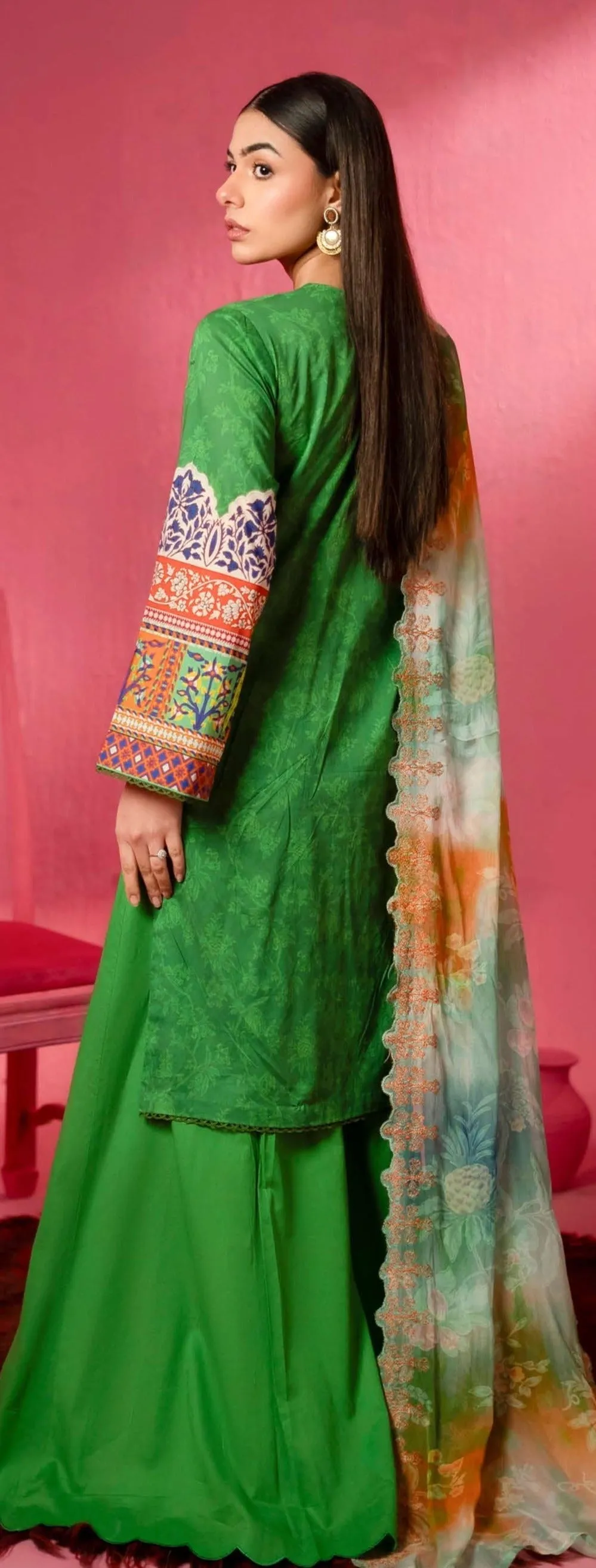Soz Kesimi Lawn By Gull Jee – Design 12