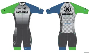 Split-Zero Skin Road Suit Women's - Battlefield Composite