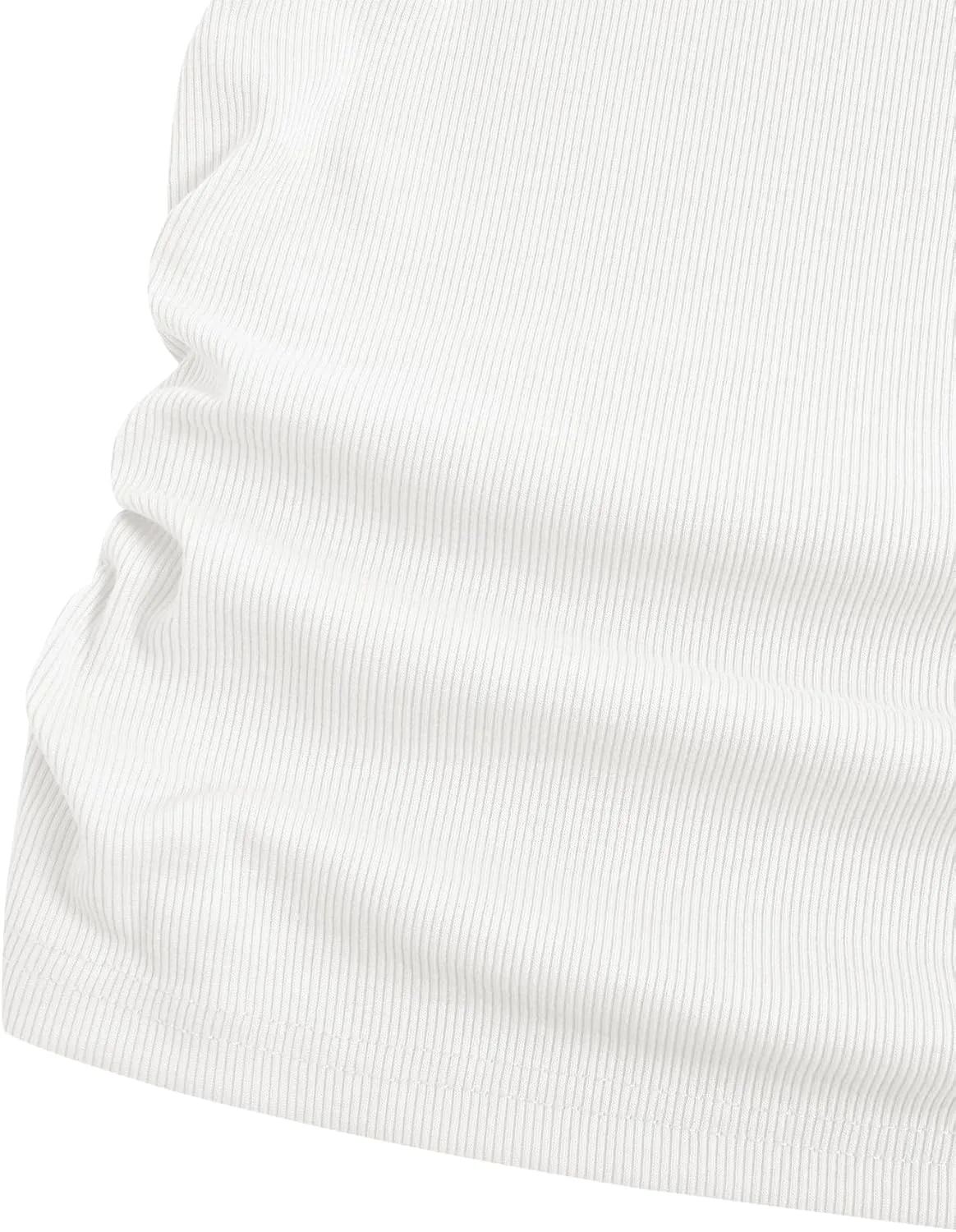 SweatyRocks Women's Y2K Short Sleeve Heart Cutout Ribbed Fitted Crop Top Tee Shirt