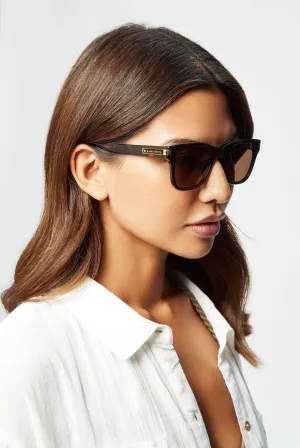 The Audrey Sunglasses in Tortoiseshell