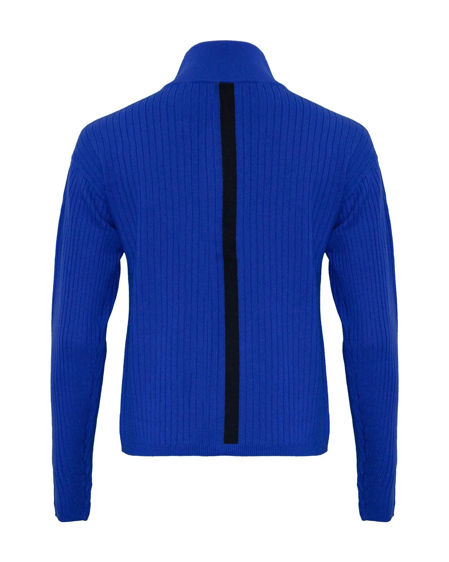 Troyer Collar Zip Cardigan
