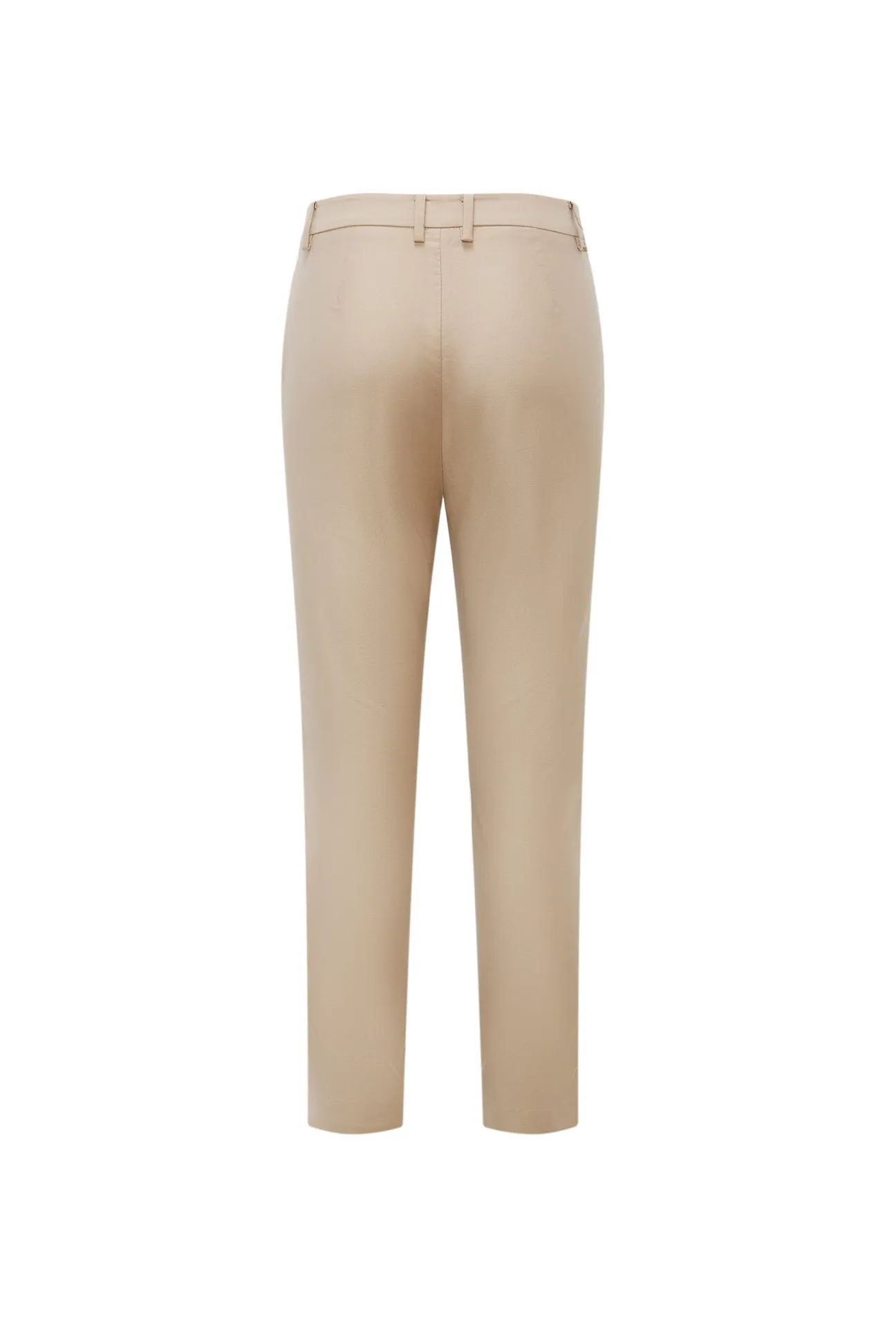 Twill Cotton Skinny Pants