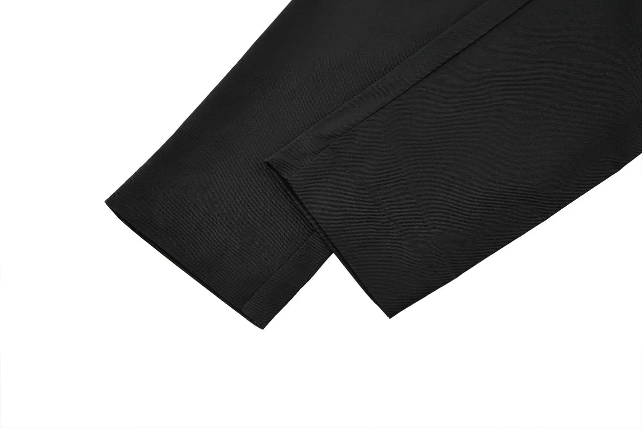 Twill Cotton Skinny Pants