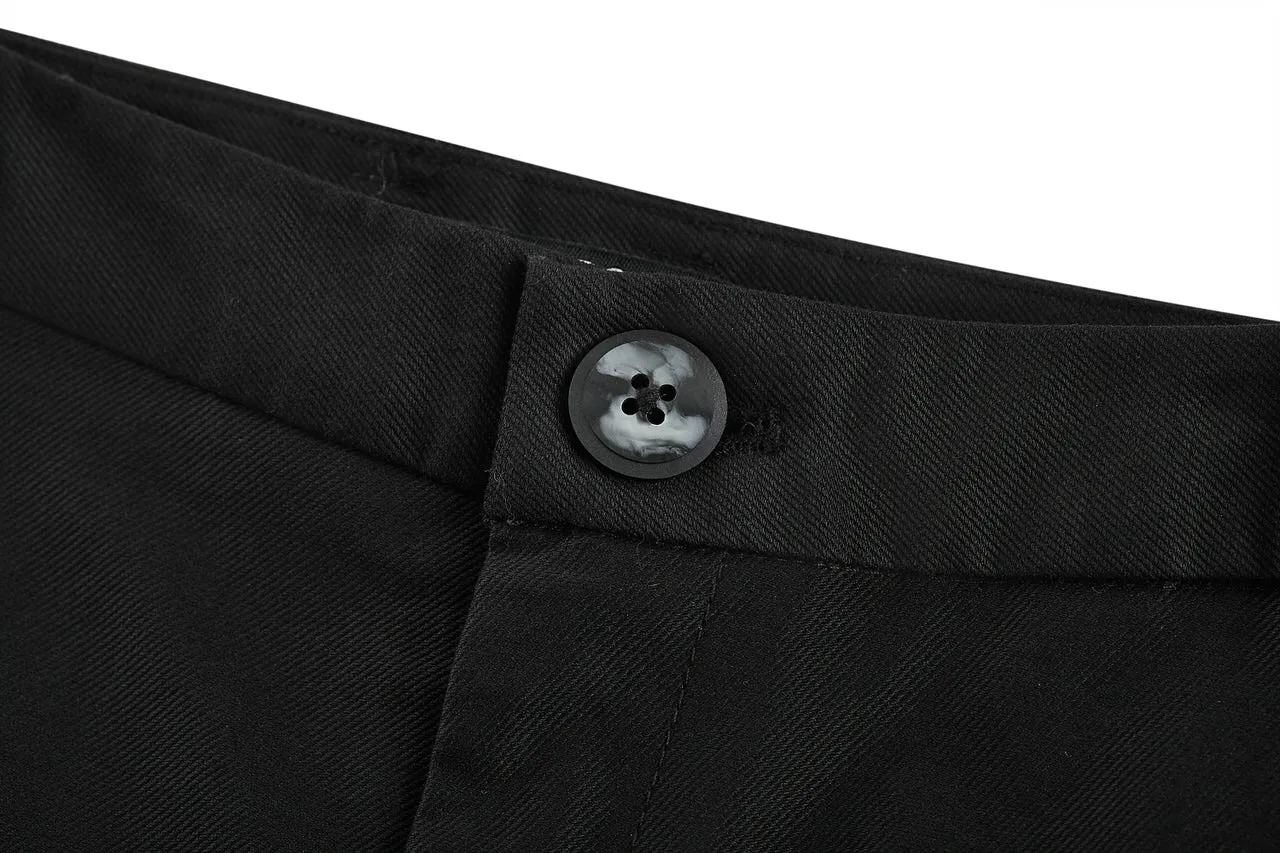 Twill Cotton Skinny Pants