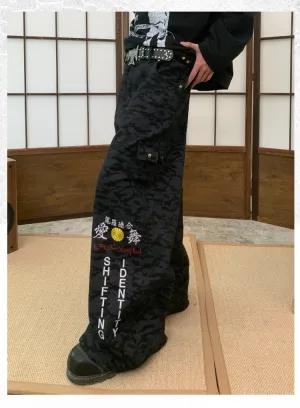 Wide Leg Street Casual Pants