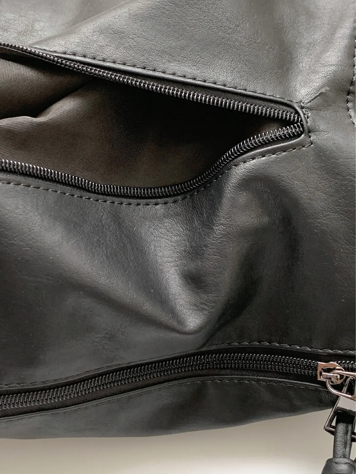 WLS Retro Crossbody Leather Bag